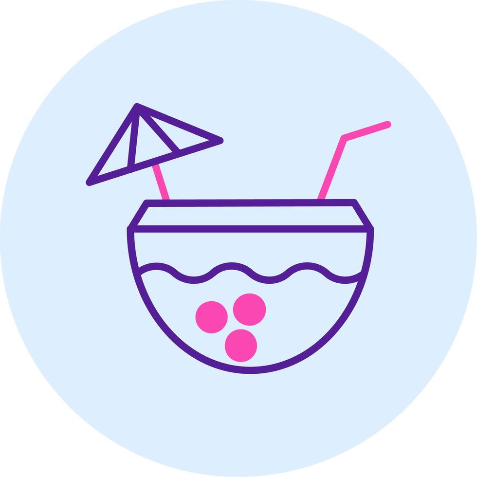 Coconut Vector Icon