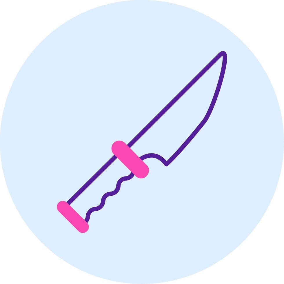 icono de vector de cuchillo