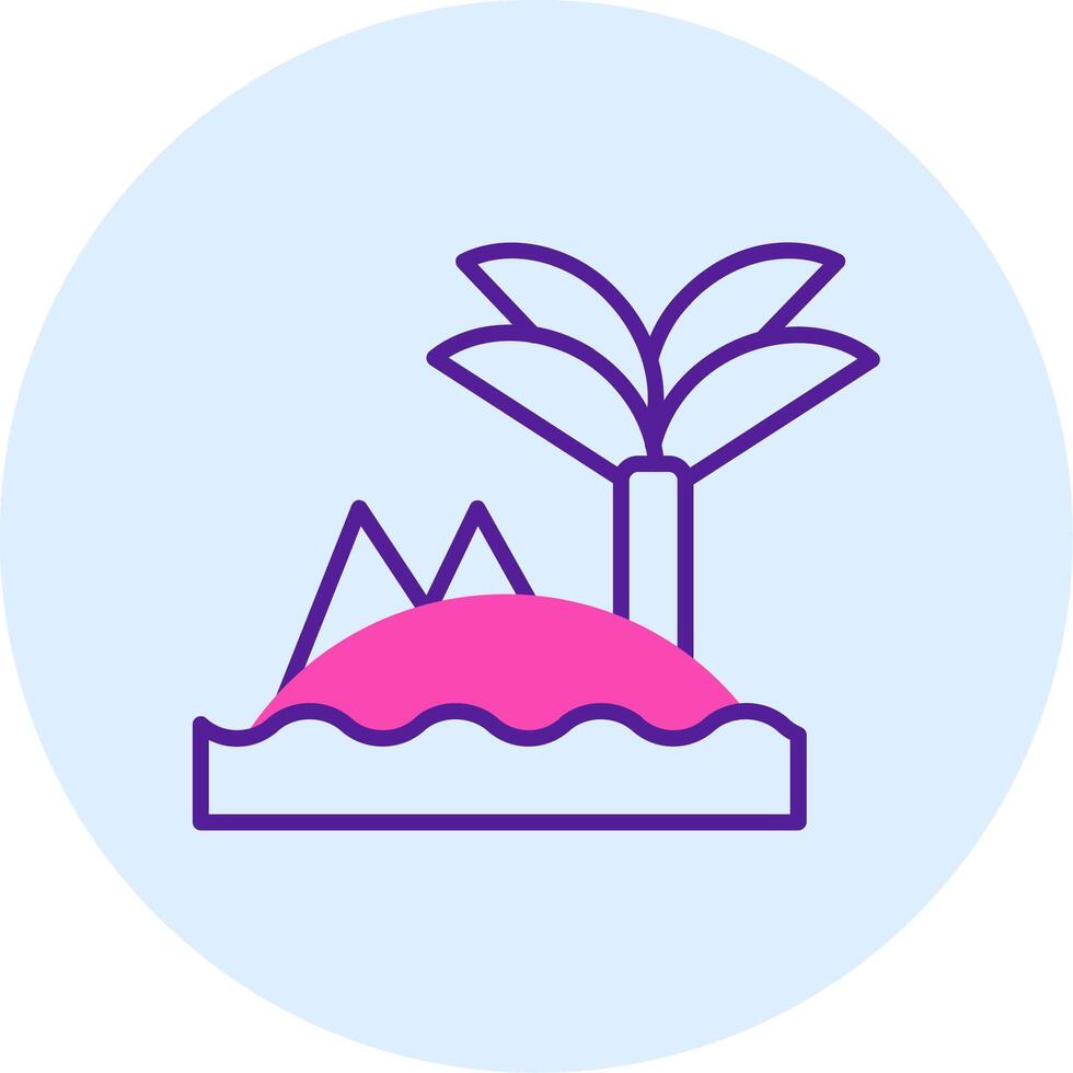 Island Vector Icon