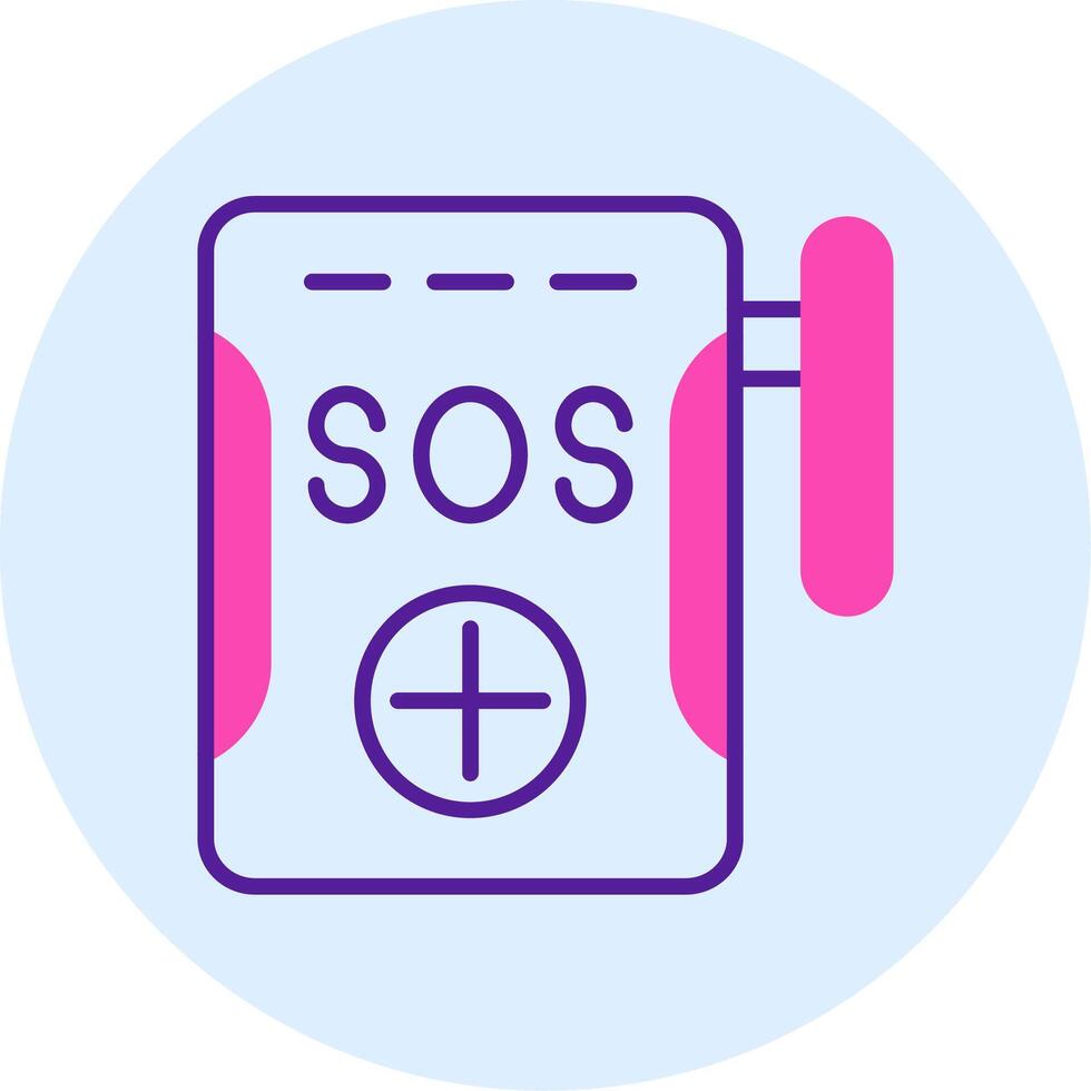 Sos Vector Icon