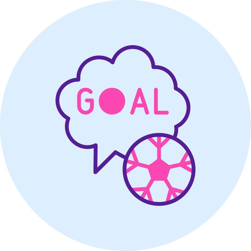 Goal Vector Icon