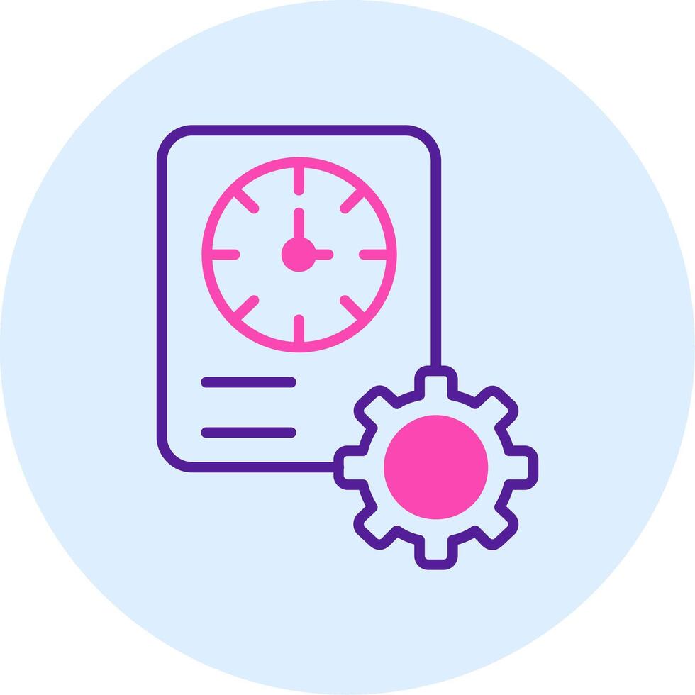 Time Management Vector Icon