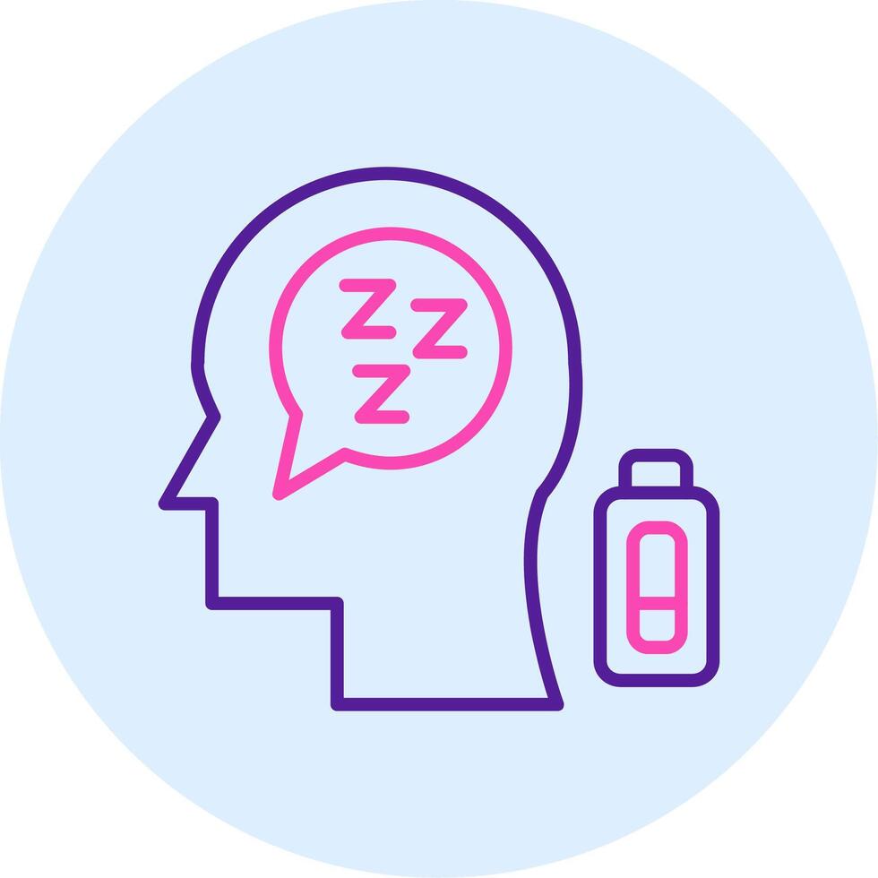 Fatigue Vector Icon