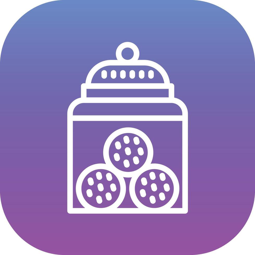 Cookie Jar Vector Icon