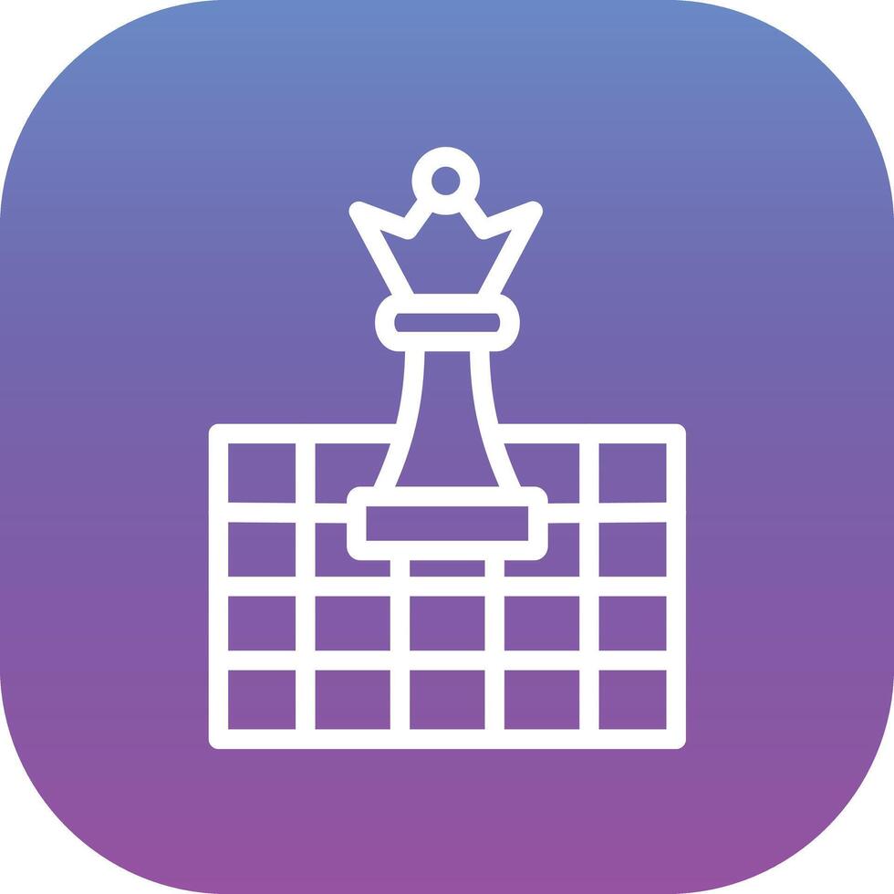 Chess Game Vector Icon
