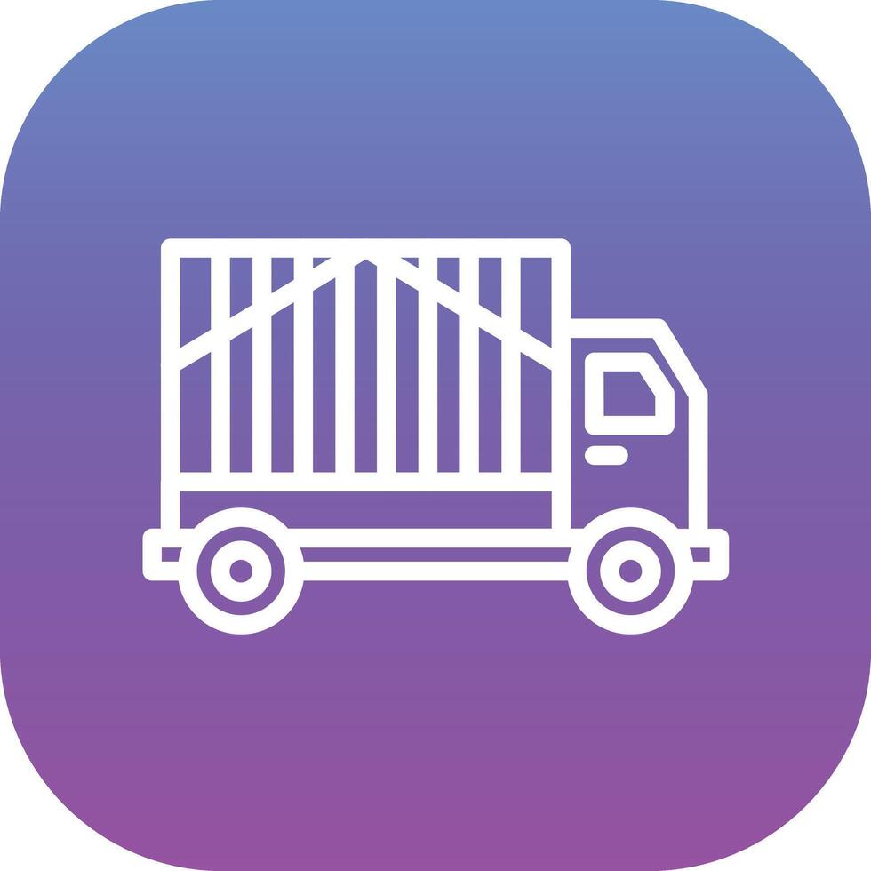 Cargo Truck Vector Icon