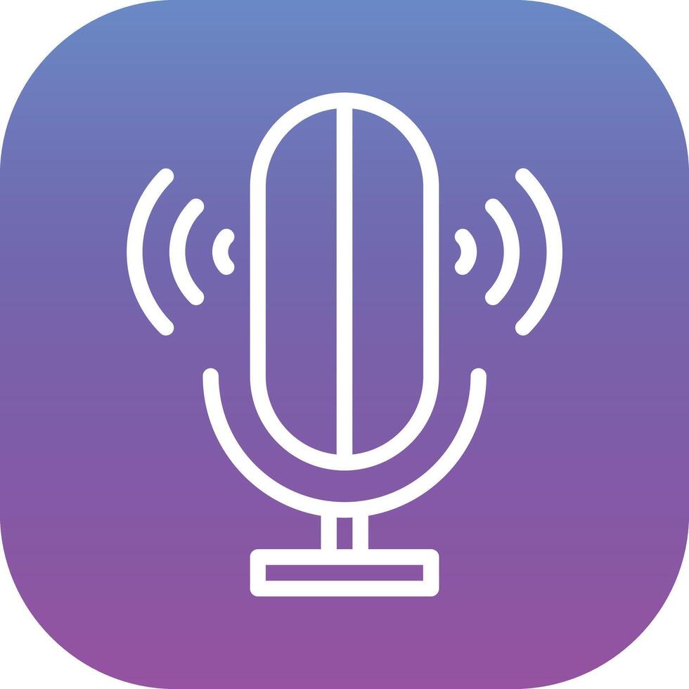 Voice Control Vector Icon