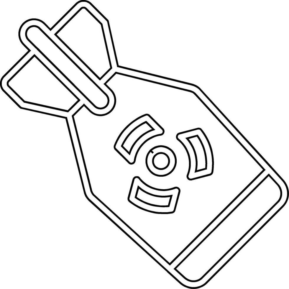 Nuclear Bomb Vector Icon