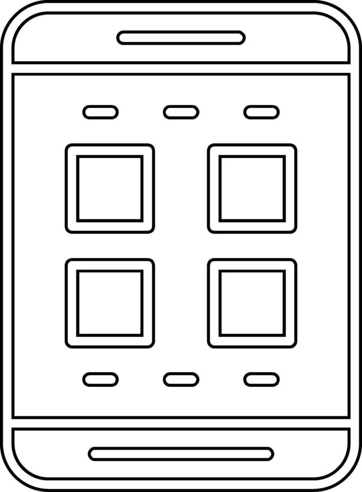 Mobile Vector Icon