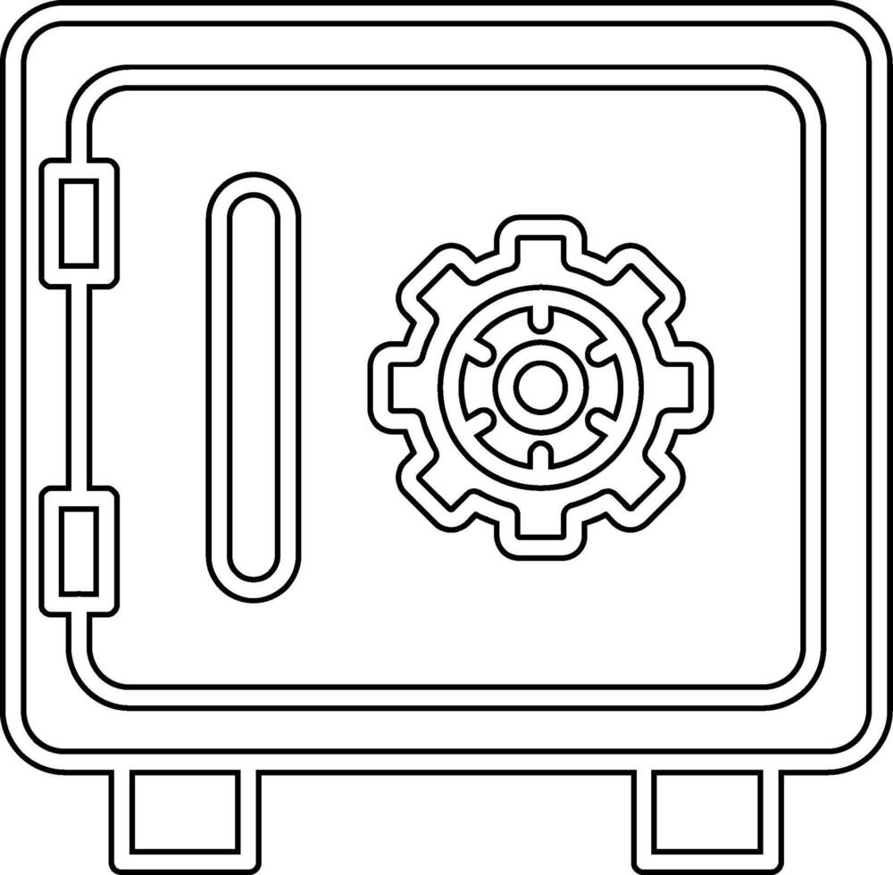 Strongbox Vector Icon