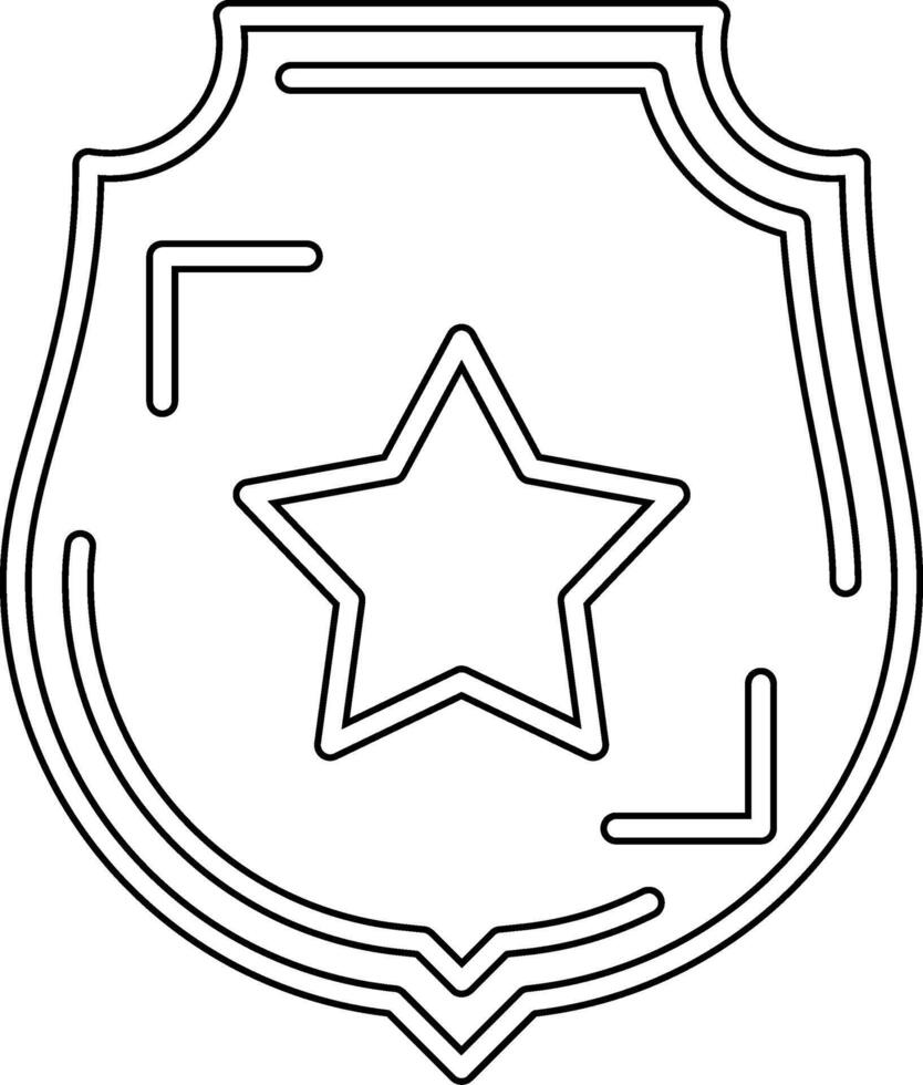 insignias vector icono