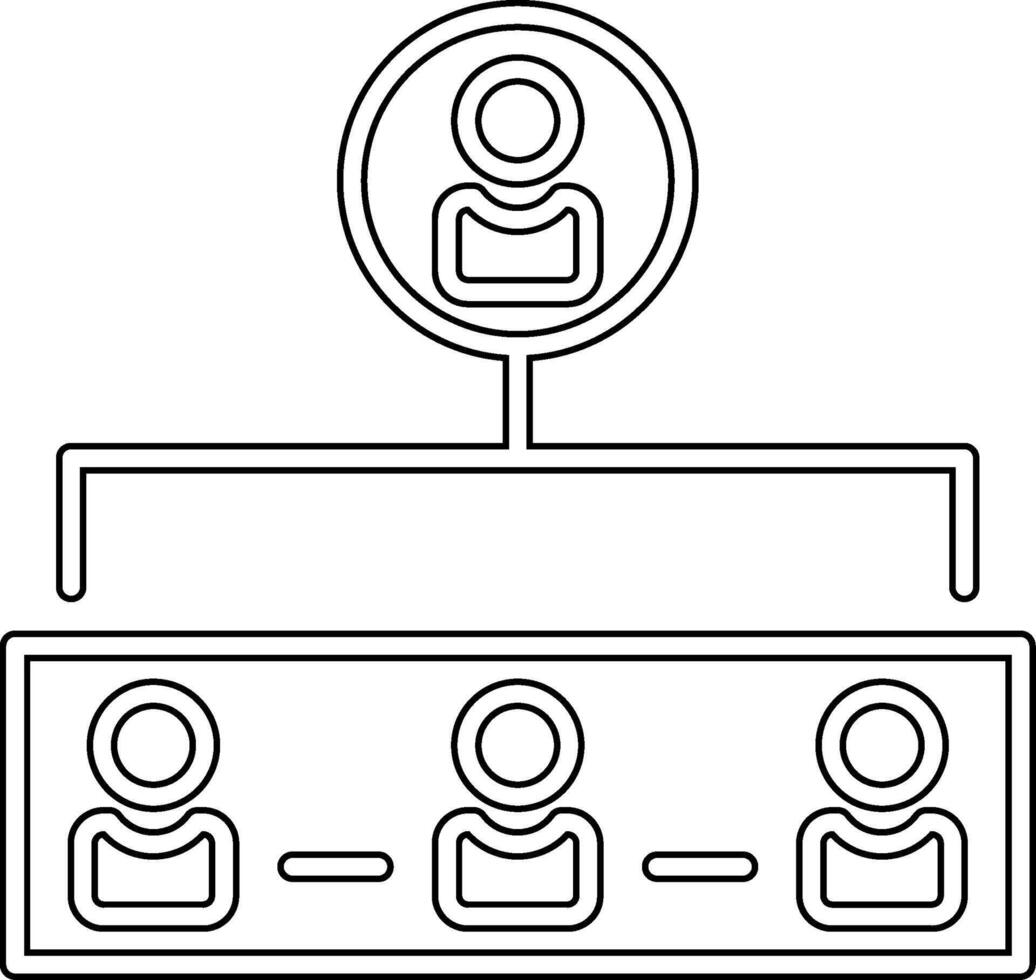 Hierarchy Vector Icon