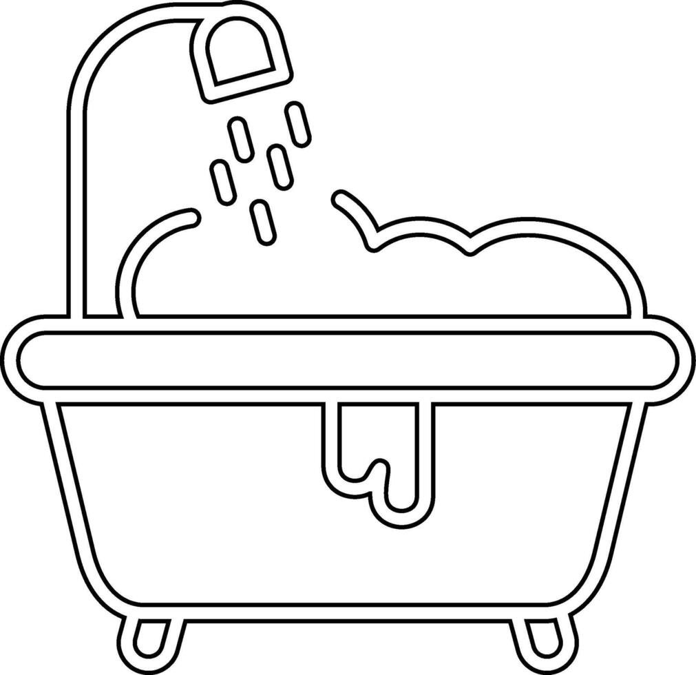 Bath Vector Icon