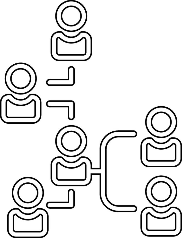 Hierarchy Vector Icon