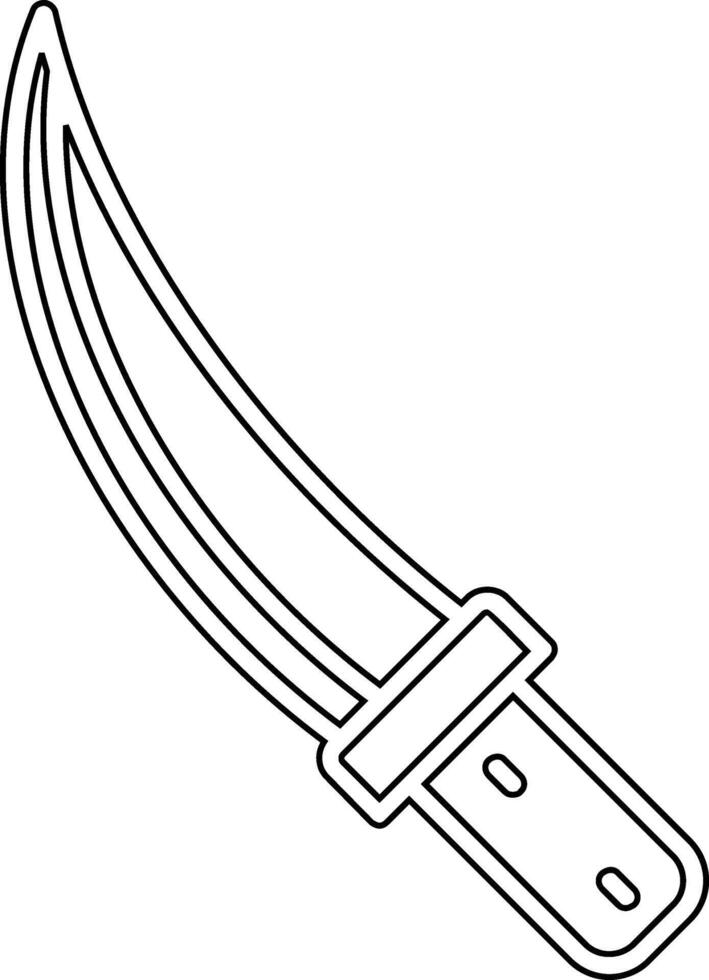 Jambiya Vector Icon