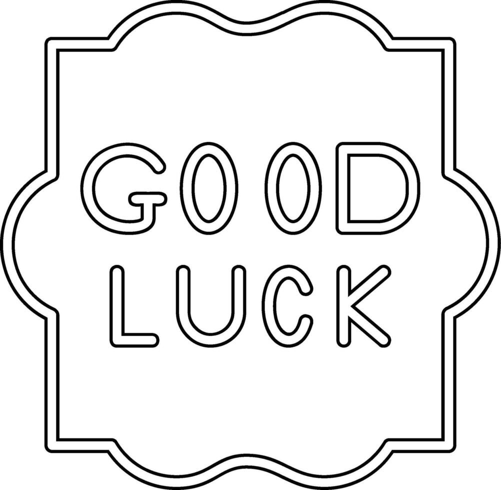 Good Luck Vector Icon