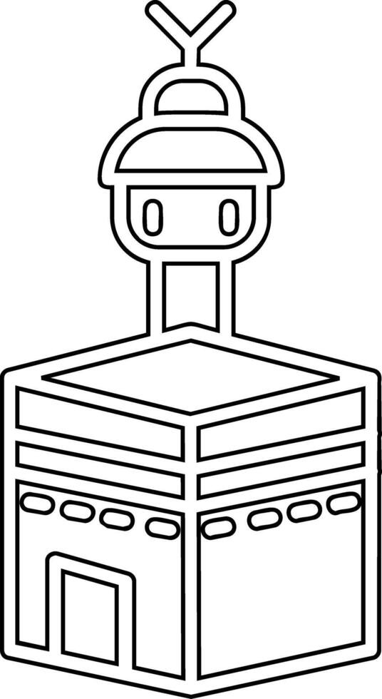 Mecca Vector Icon