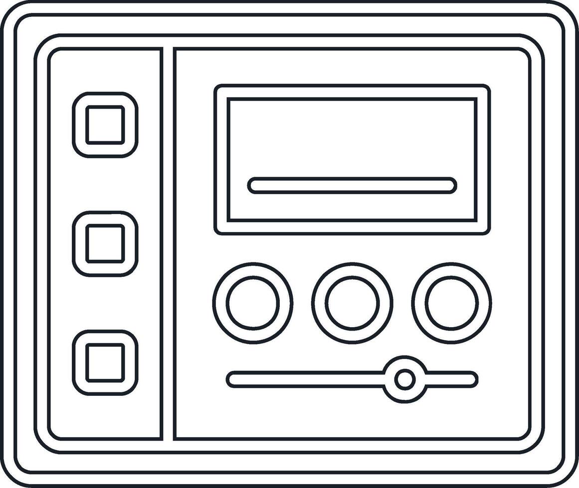 Panel Vector Icon