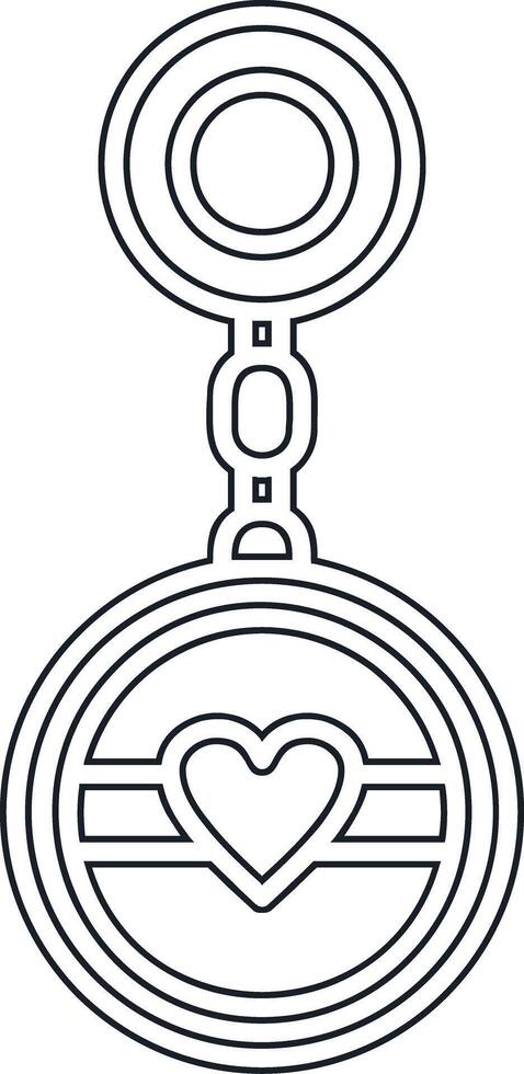 Key Chain Vector Icon