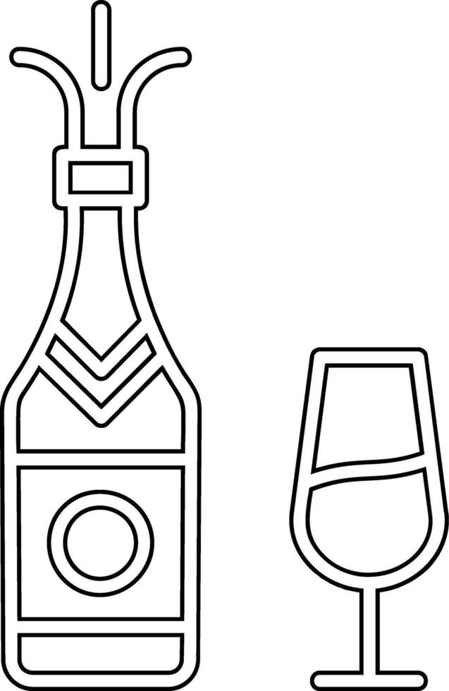 Champagne Vector Icon