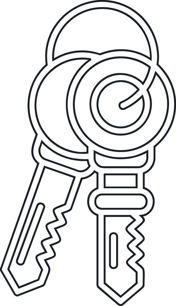 Keys Vector Icon