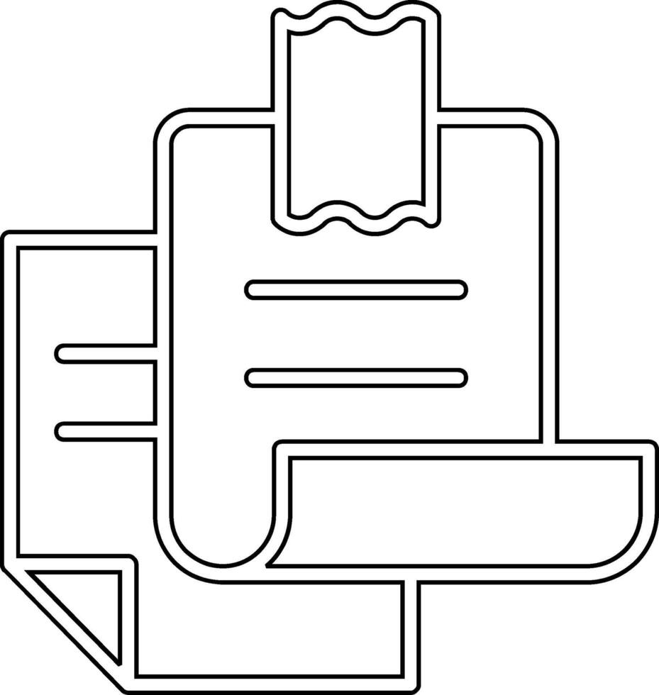 Sticky Notes Vector Icon