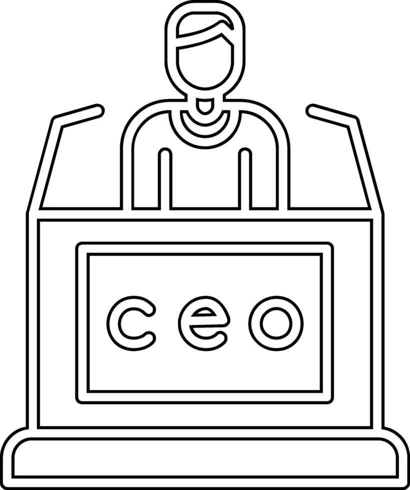 Ceo Vector Icon