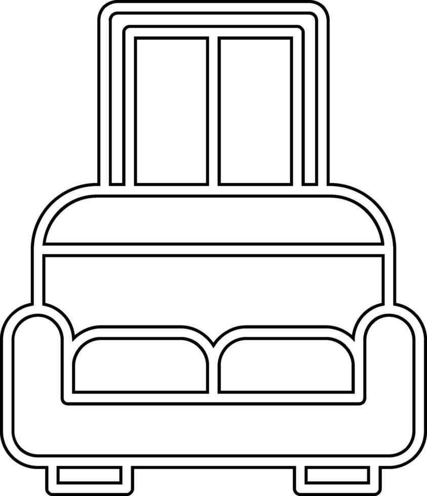 Sofa Vector Icon