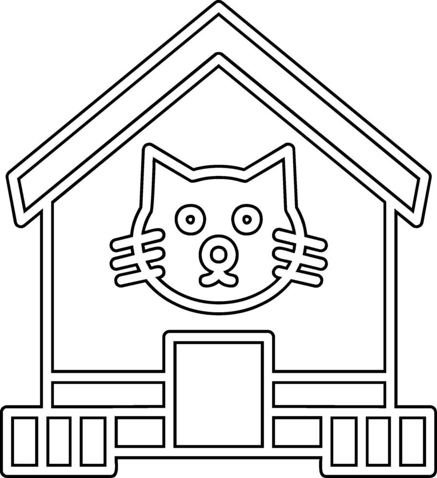 Pet House Vector Icon