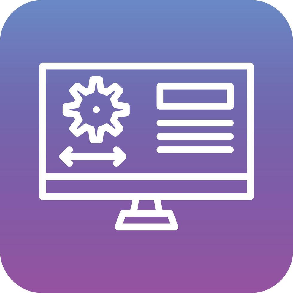 Cad Engineering Vector Icon