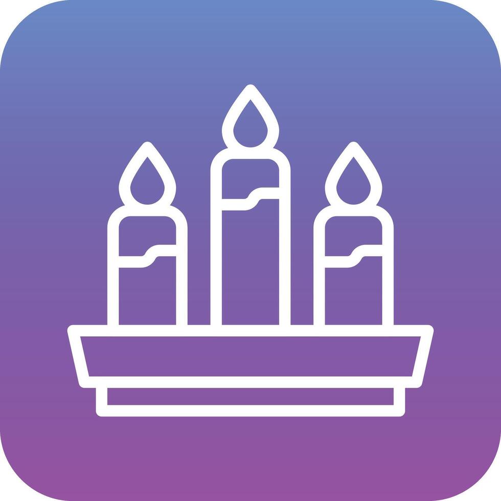 Candle Vector Icon