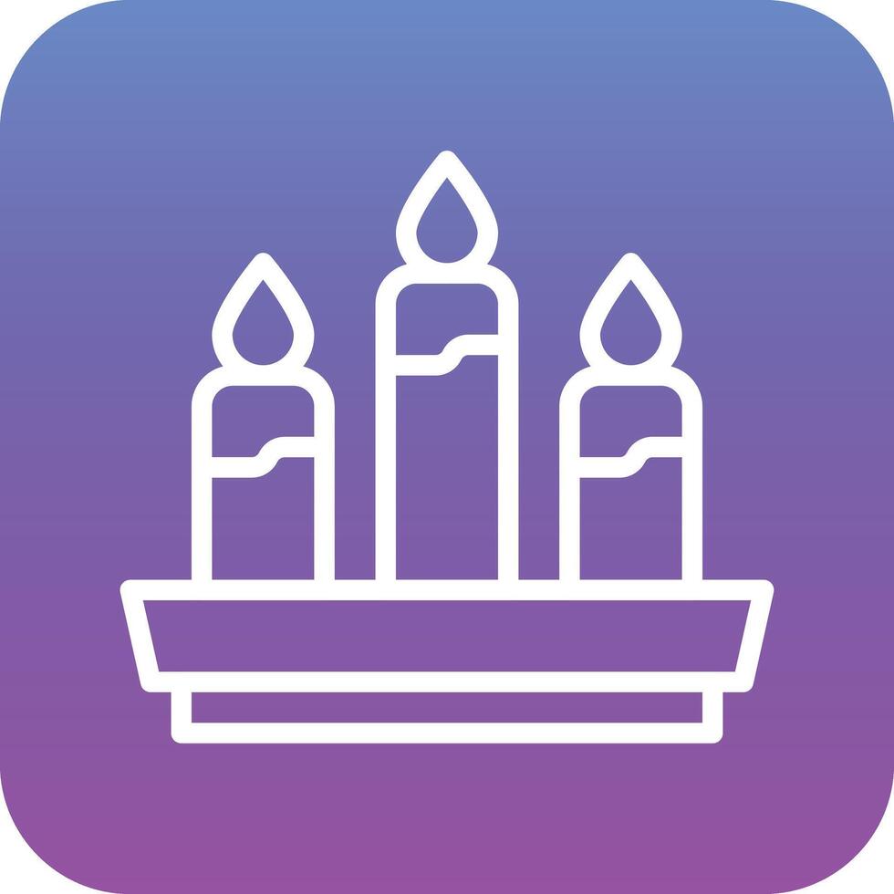 Candle Vector Icon