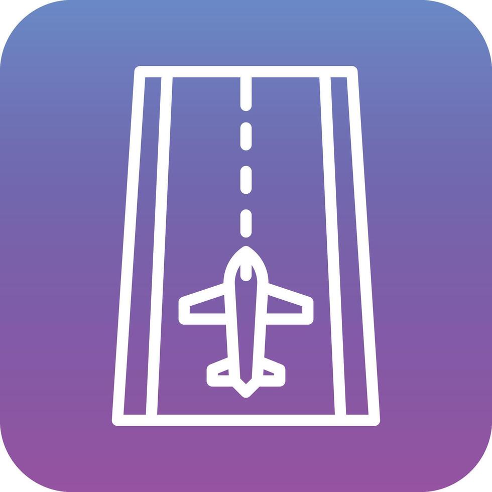 Runway Vector Icon
