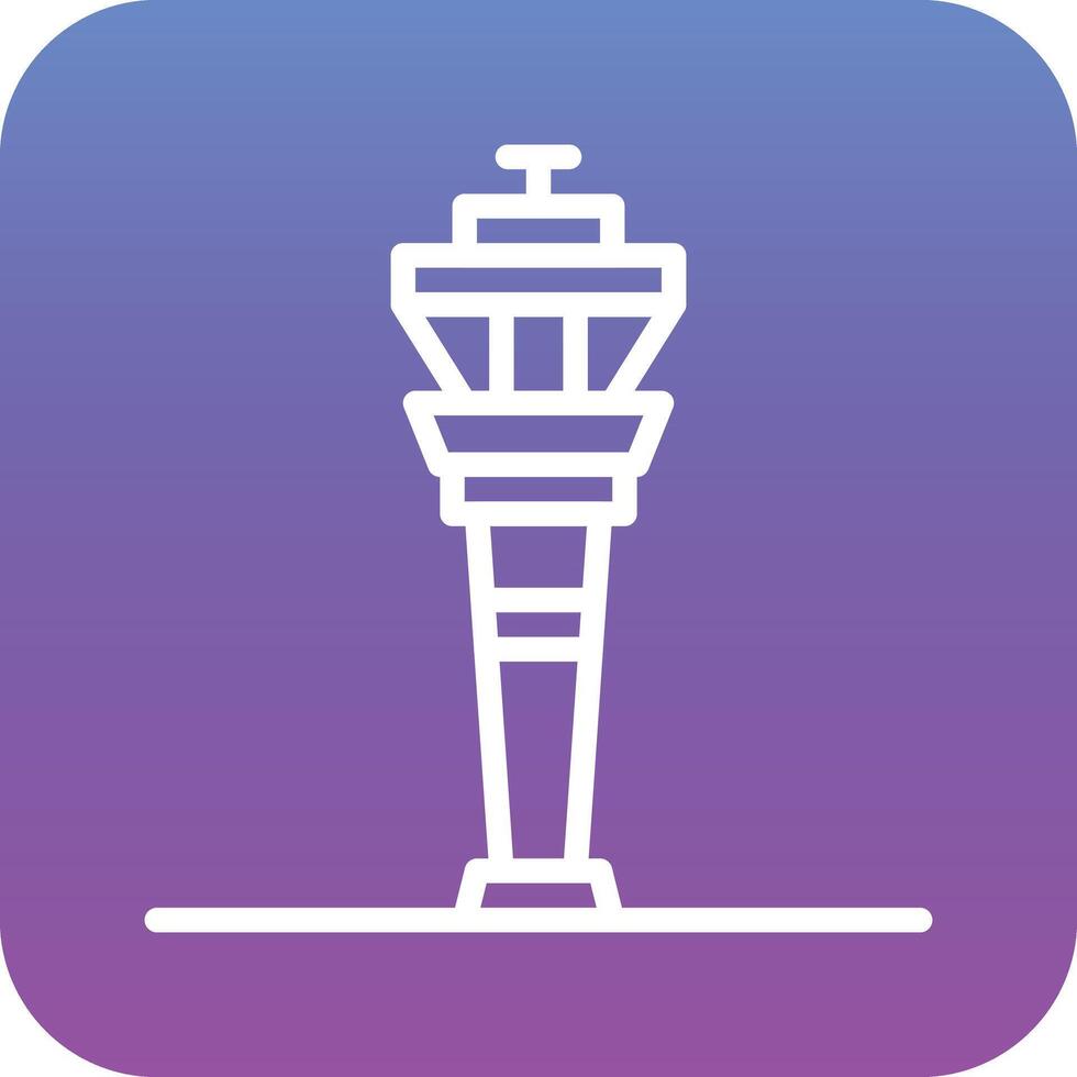 Control Tower Vector Icon