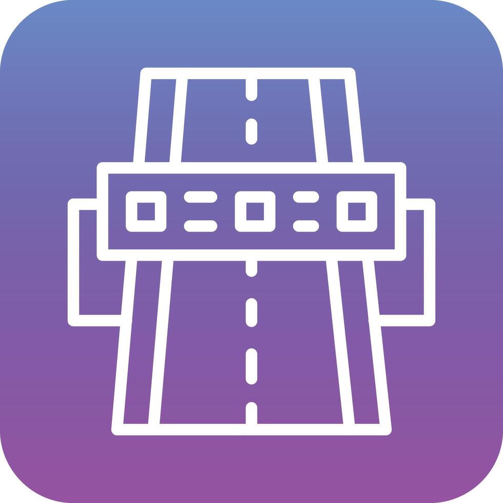 Highway Vector Icon