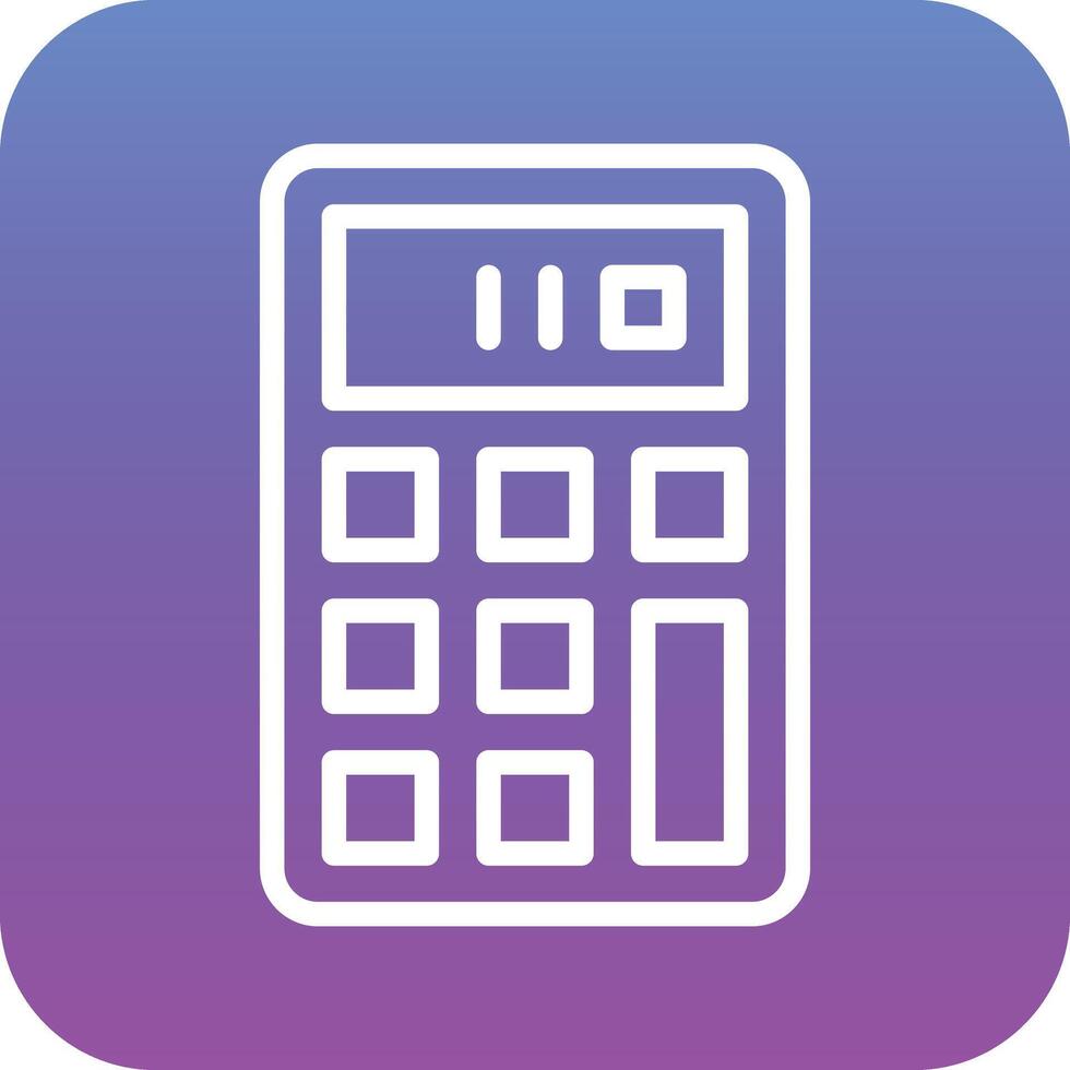 Calculator Vector Icon