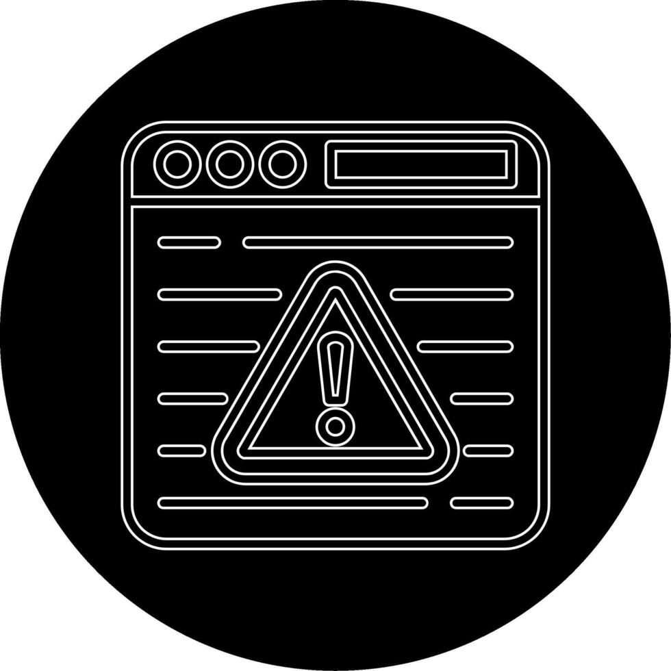 Virus warning Vector Icon