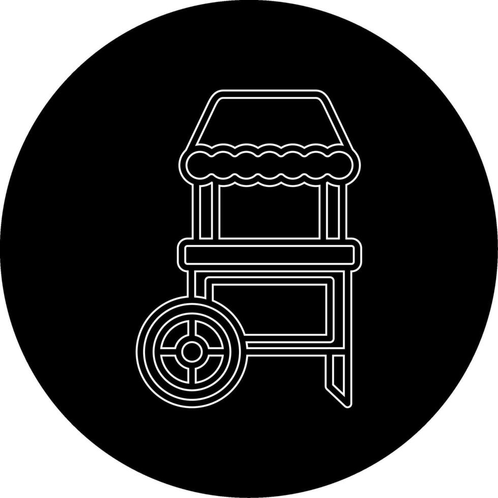 Food Stand Vector Icon