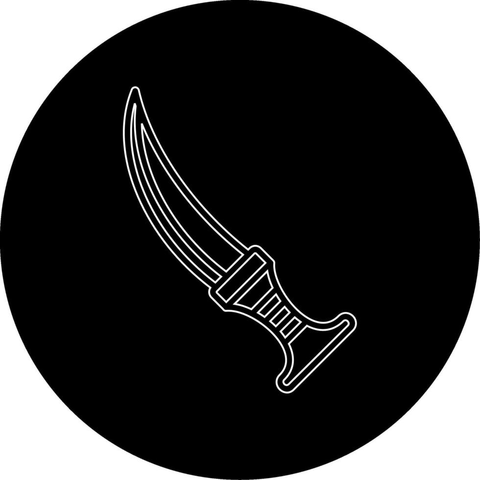 Jambiya Vector Icon