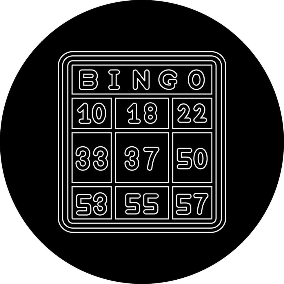 Bingo Vector Icon