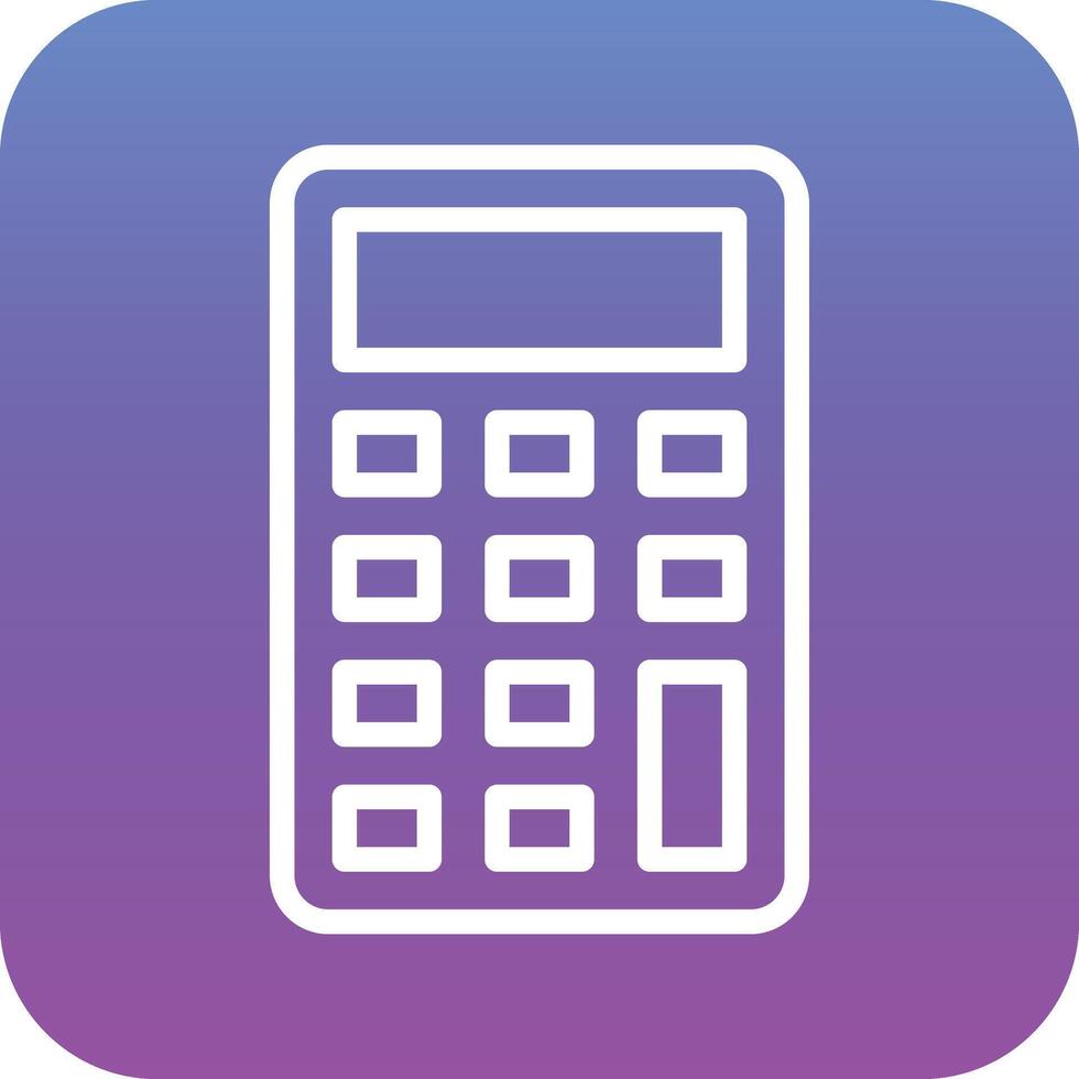 Calculator Vector Icon