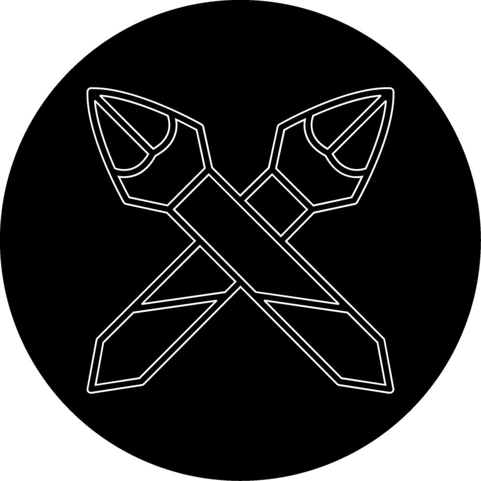 Javelin Vector Icon