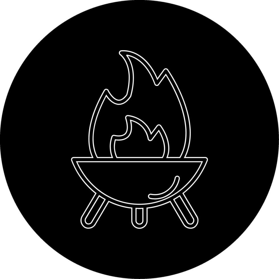 Firepit Vector Icon