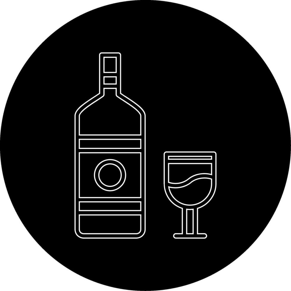 alcohólico bebida vector icono