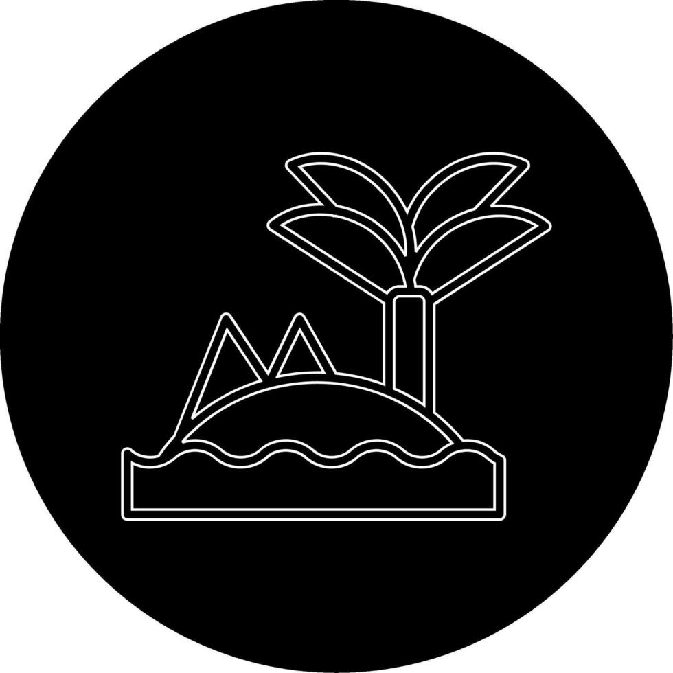 Island Vector Icon