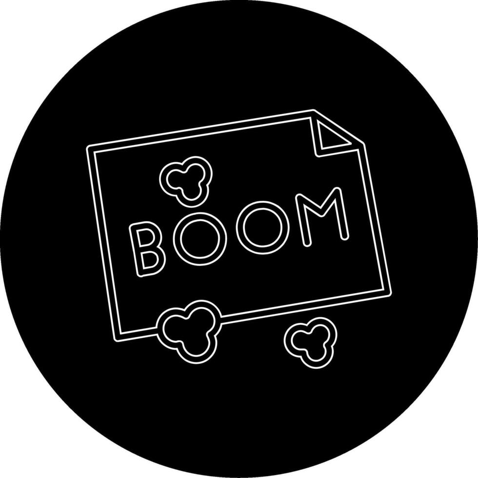 Boom Vector Icon
