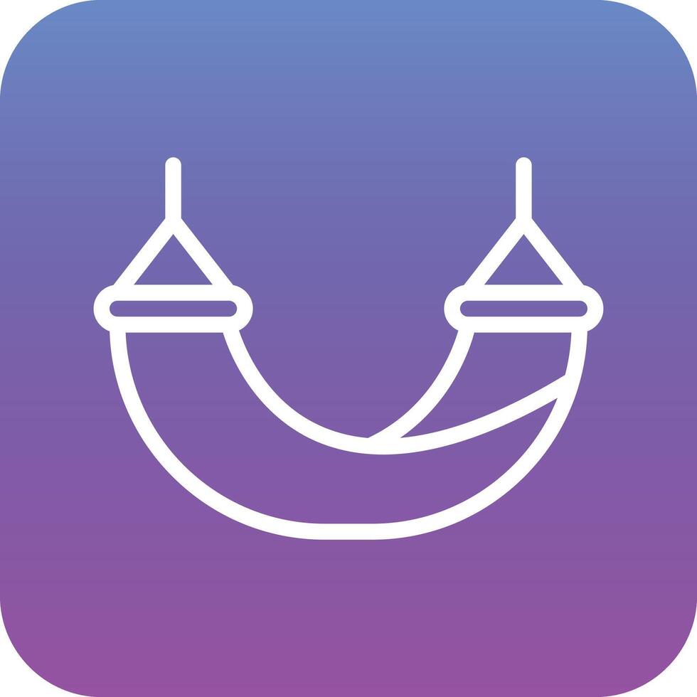Hammock Vector Icon