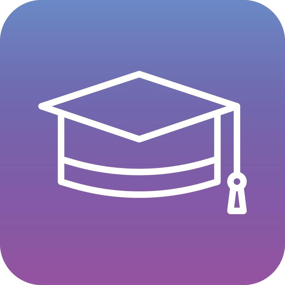 Graduate Hat Vector Icon