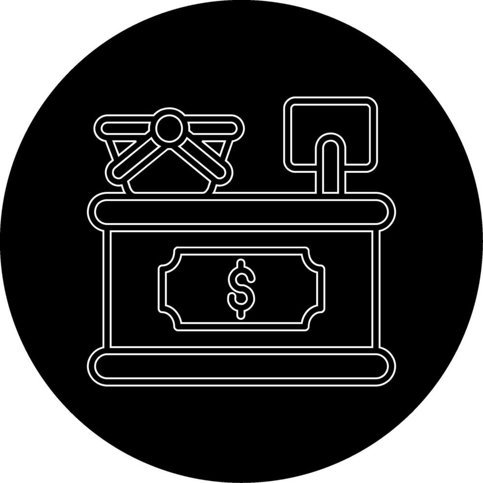 Cashier Vector Icon