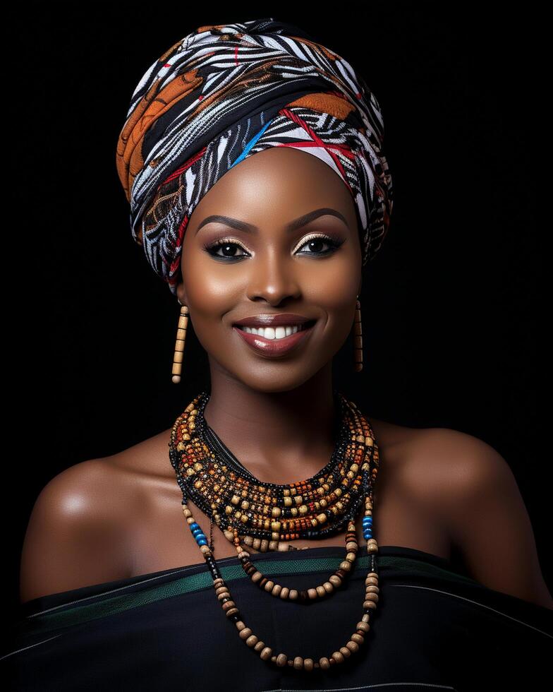 AI generated black history month background, Black History Month concept. photo